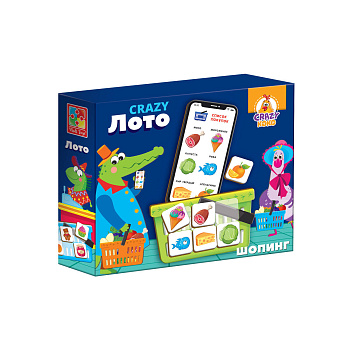 Настольная игра "CRAZY Лото" Настольная игра "CRAZY Лото"