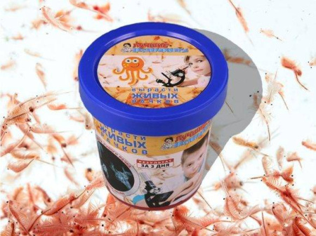 Лучшие эксперименты "Вырасти живого рачка" (120 гр.)