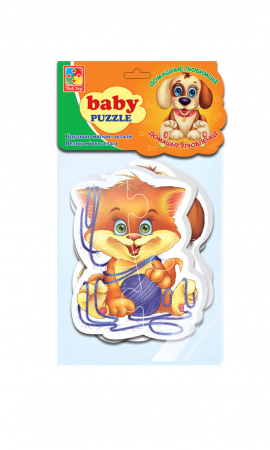 Мягкие пазлы Baby puzzle "Домашние любимцы"