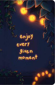 Наслаждайся каждым моментом. Блокнот (А5, 40 л., блок в точку) Наслаждайся каждым моментом. Блокнот (А5, 40 л., блок в точку)