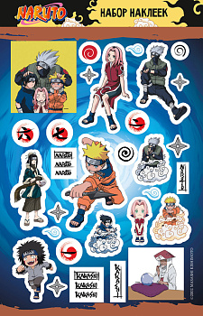 Наруто. Набор наклеек (Хокагэ) Наруто. Набор наклеек (Хокагэ)