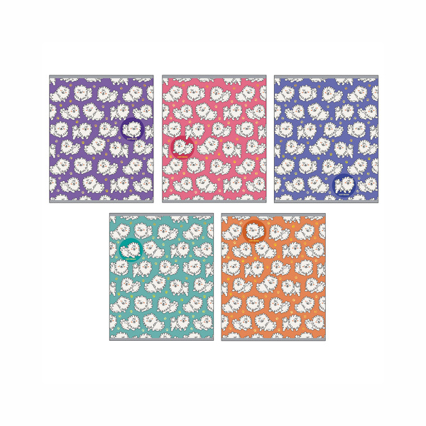 Пушистый весельчак ТЕТРАДИ А5 (*скрепка) 48Л. Обложка: high-class