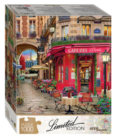 Мозаика "puzzle" 1000 "Cafe des Paris" (Limited Edition)