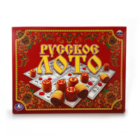 РУССКОЕ ЛОТО. "УМКА" БОЧАТА - ДРЕВОПЛАСТ (В КОРОБКЕ) в кор.20шт