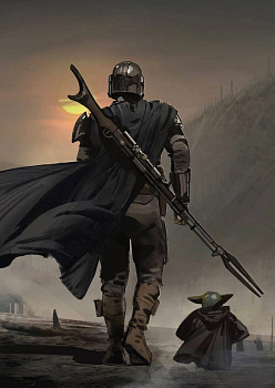 Скетчбук «Звёздные войны. Мандалорец и Грогу» (А5, твердая обложка, 96 стр.) Скетчбук «Звёздные войны. Мандалорец и Грогу» (А5, твердая обложка, 96 стр.)