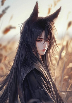 Обложка для паспорта. Маньхуа. Лис (ПВХ, 185х133 мм) Обложка для паспорта. Маньхуа. Лис (ПВХ, 185х133 мм)