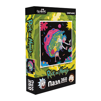 Рик и Морти.Пазл.360Эл.Портал.05351
