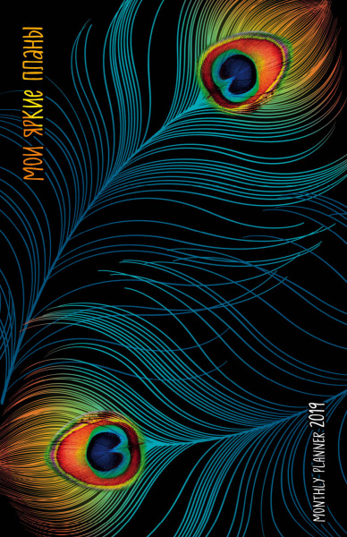 Мои яркие планы. Monthly Planner 2019