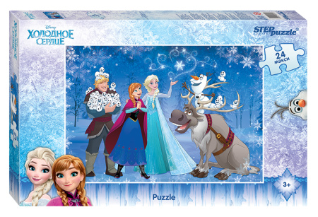 Мозаика "puzzle" maxi 24 "Холодное сердце" (Disney)