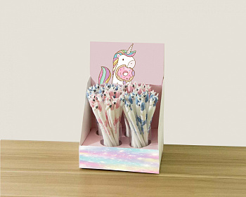 Единорожка. Фигурная ручка (гелевая)