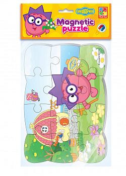 Пазлы на магните Смешарики "Ёжик" Пазлы на магните Смешарики "Ёжик"