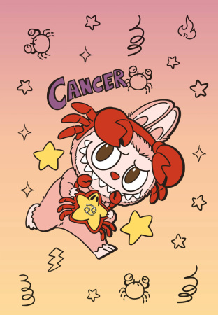 The Monsters. Астрологический блокнот Рак (Лабубу) The Monsters. Астрологический блокнот Рак (Лабубу)