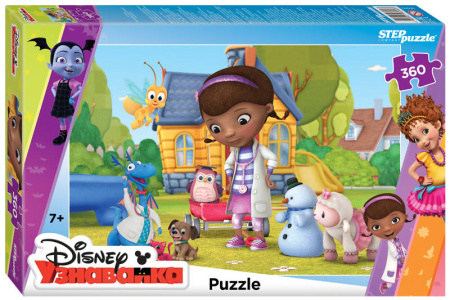 Мозаика "puzzle" 360 "Доктор Плюшева" (DisneyJunior)