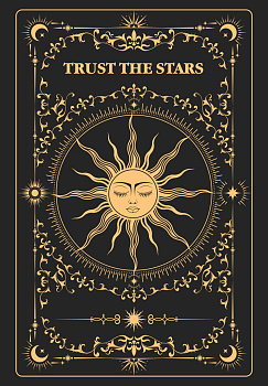 Trust the stars. Ежедневник недатированный (А5, 72 л.) Trust the stars. Ежедневник недатированный (А5, 72 л.)