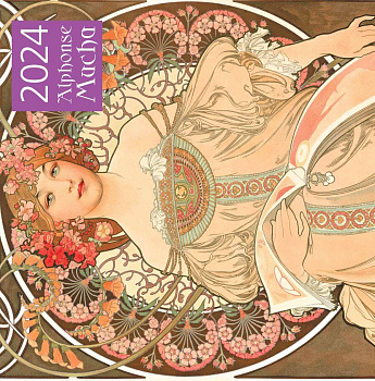 Альфонс Муха. Календарь настенный на 2024 год (300х300 мм)