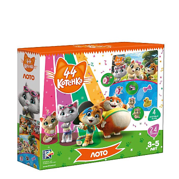 Игра настольная 44 Котенка "Лото" Игра настольная 44 Котенка "Лото"