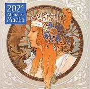 Альфонс Муха. Календарь настенный на 2021 год (300х300 мм)