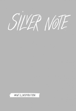 Silver Note. Креативный блокнот с серебряными страницами (мягкая обложка)