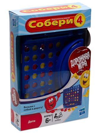 Дорожная Игра Собери 4 (Настольная игра) (B1000)