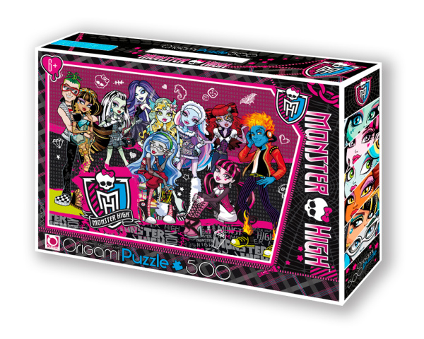 Monster High.Пазл.500A.Чем.05490+маркер с блёстками