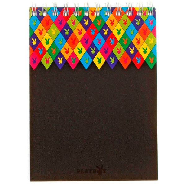 Блокнот  80л Wсп 140*205 50271-PL/RB -PlayBoy-Ромбы Блокнот  80л Wсп 140*205 50271-PL/RB -PlayBoy-Ромбы