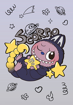 The Monsters. Астрологический блокнот Скорпион (Лабубу) The Monsters. Астрологический блокнот Скорпион (Лабубу)