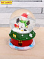 Новогодний сувенир Снежный шар " Прекрасный снеговик" Т-9857