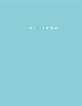 Блокнот в точку: Bullet Journal (бирюзовый, 144 л.) Блокнот в точку: Bullet Journal (бирюзовый, 144 л.)