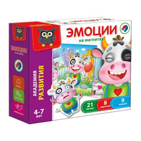 Игра настольная "Эмоции на магнитах"