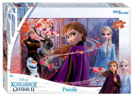 Мозаика "puzzle" 260 "Холодное сердце - 2" (Disney)