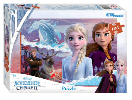 Мозаика "puzzle" 104 "Холодное сердце - 2" (Disney)