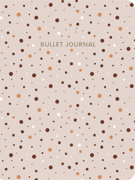 Блокнот в точку: Bullet Journal (горошек)