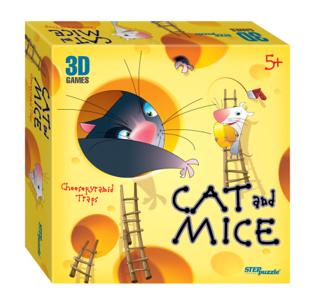 Кошки - мышки. 3D Настольная игра