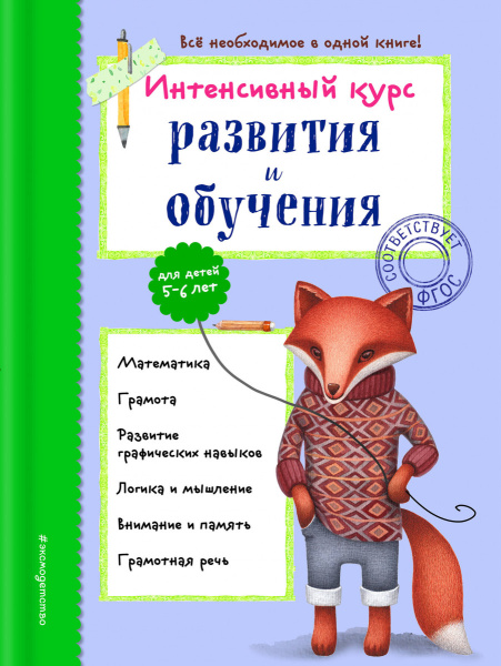 Интенсивный курс развития и обучения: для детей 5-6 лет