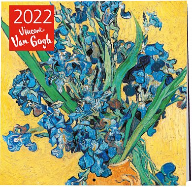 Винсент Ван Гог. Ирисы. Календарь настенный на 2022 год (300х300 мм)