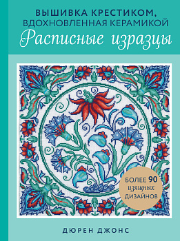 Вышивка крестиком, вдохновленная керамикой. Расписные изразцы. Вышивка крестиком, вдохновленная керамикой. Расписные изразцы.