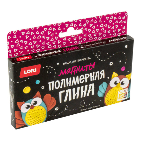 Полимерная глина.Магниты "Совушки"