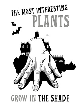 The most interesting plants grow in the shade. Вещь. Блокнот в точку The most interesting plants grow in the shade. Вещь. Блокнот в точку