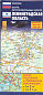 Карта автодорог.  Ленинградская область