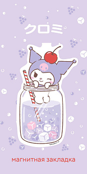 Фигурная магнитная закладка. Куроми (коктейль)