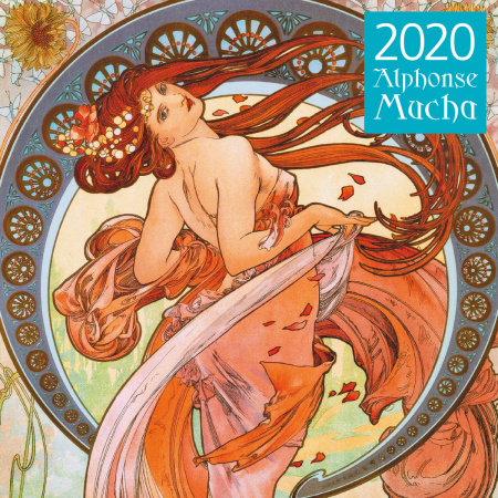 Альфонс Муха. Календарь настенный на 2020 год (300х300 мм)