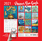Ван Гог. Календарь настенный на 2021 год (170х170 мм)