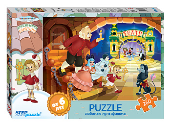 Пазл 260 эл. СОЮЗМУЛЬТФИЛЬМ "Приключения Буратино"