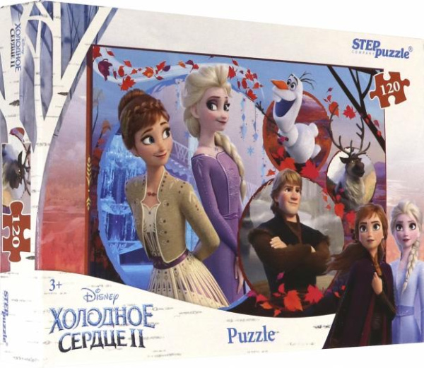 Мозаика "puzzle" 120 "Холодное сердце - 2" (Disney)