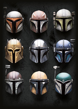 Скетчбук «Звёздные войны. Шлемы мандалорцев» (А6, 32 стр. на скрепке) Скетчбук «Звёздные войны. Шлемы мандалорцев» (А6, 32 стр. на скрепке)