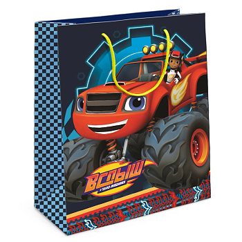 Пакет подарочный "Вспыш" 350*250*90