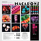Идеальные macarons. Календарь настенный на 2022 год (Нина Тарасова) (300х300 мм)