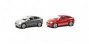 АВТОДРАЙВ. Модель машины масштаб 1:43 BMW X6 (глянц., серая, красная) (Арт. И-1198)
