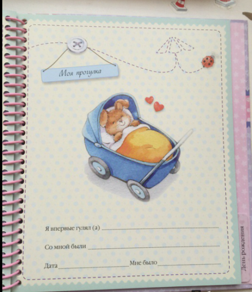 Первая книга обо мне (розовая)