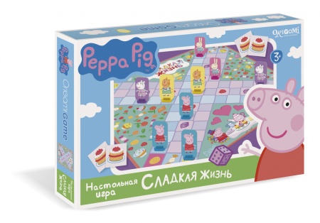 Свинка Пеппа.Наст.игра.кр-дно.Сладкая жизнь.01591